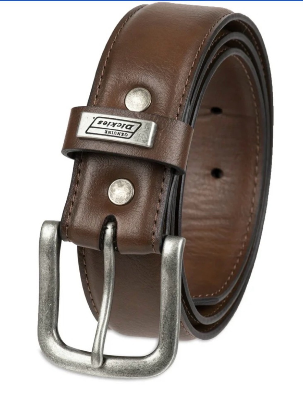 Dickies Belt men’s Brown Faux Leather SZ 36